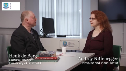 Thumbnail for Audrey Niffenegger interview on The Time Traveler's Wife, sequel, The Other Husband (Part 2)
