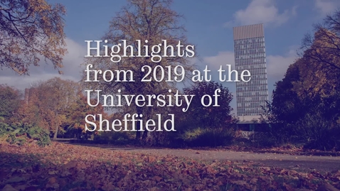 Thumbnail for 2019 at the University of Sheffield