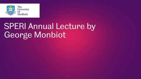 Thumbnail for George Monbiot:  The Pricing of Everything. Tuesday 29 April 2014.