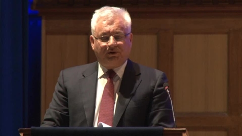Thumbnail for Sir Nigel Knowles: The State of Trust in Election Year.  Thursday 5 March 2015.