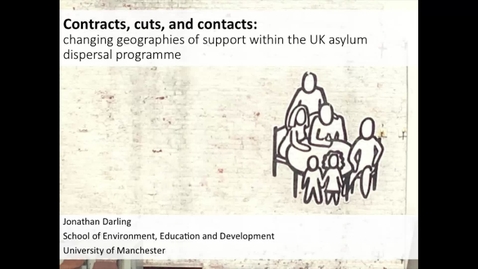 Thumbnail for Contracts, cuts and contacts: changing geographies of support within the UK asylum dispersal programme
