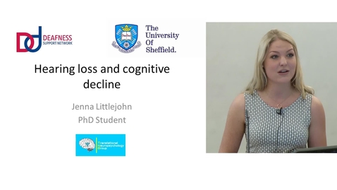 Thumbnail for Hearing loss and cognitive decline