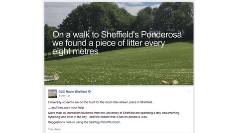 Thumbnail for Creating a Social Media Video for BBC Radio Sheffield