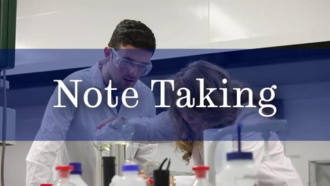 Thumbnail for 3.1 Note Taking - Video Trailer