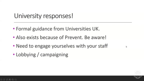 Thumbnail for Legal and Security Concerns for Researchers - Uni responses