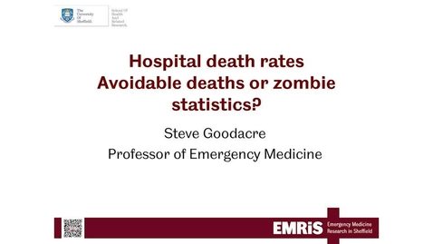 Thumbnail for entry Hospital Death Rates: Avoidable Deaths Or Zombie Statistics?