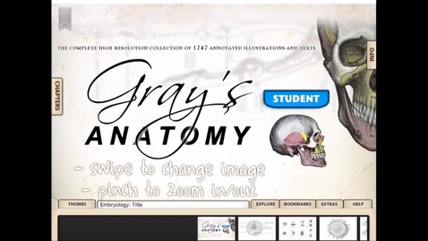 Thumbnail for entry ScHARR App Hack - Grays Anatomy