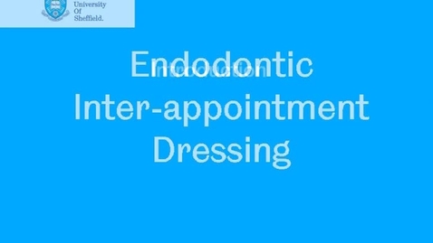 Thumbnail for Endodontic inter-appointment dressing
