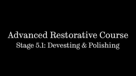 Thumbnail for Restoring a tooth - Gold Crown 3