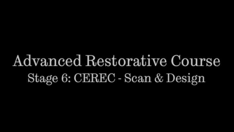Thumbnail for Restoring a tooth (CAD-CAM Ceramic) - Part 1