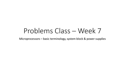 Thumbnail for IPE01002 - Week7ProblemsClass