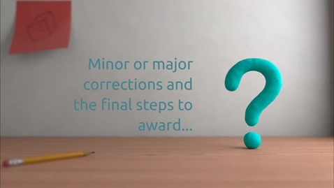 Thumbnail for Final steps to award after minor or major corrections to your research degree thesis