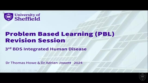 Thumbnail for PBL Revision Part 1 9.01.2024
