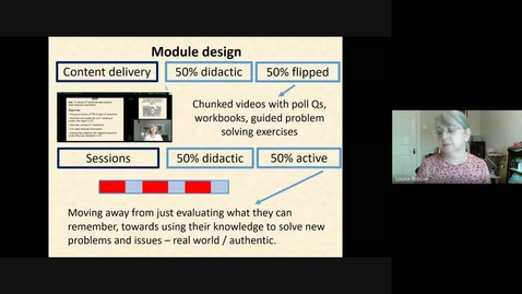 Thumbnail for entry Core &amp; Enhanced Symposium - Active Classroom Learning - Professor Louise Robson (Digital Enhanced)