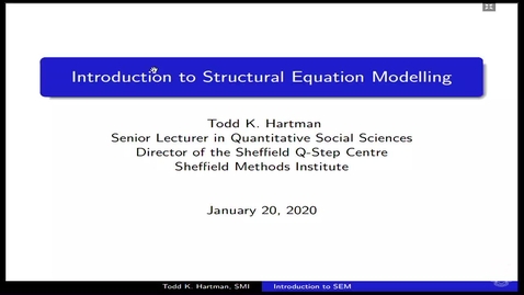 Thumbnail for AQM 2020 - Todd Hartman