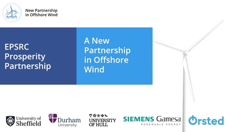 Thumbnail for entry A New Partnership in Offshore Wind; a summary of the project's outputs and impact