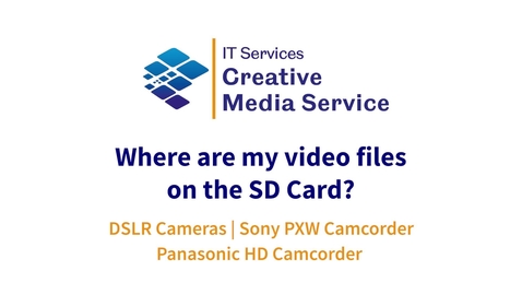 Thumbnail for entry Where are my files located on the SD card?