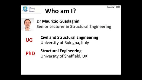 Thumbnail for entry Civil &amp; Structural Engineering (Headstart)