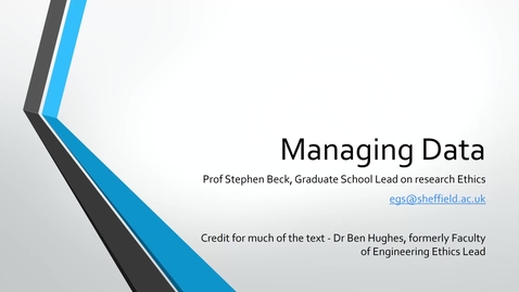 Thumbnail for 6 Managing data