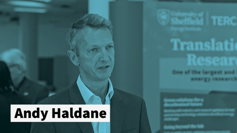 Thumbnail for Andy Haldane - CEO, Royal Society of Arts and Chair of the AMRC industrial board