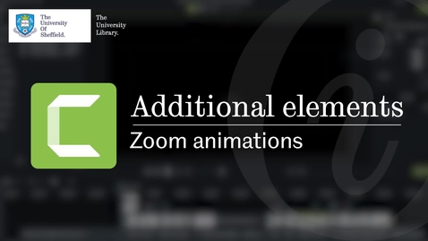 Thumbnail for Additional elements: zoom animations