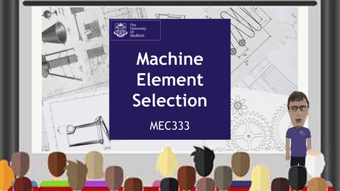 Thumbnail for Machine Elements  Selection