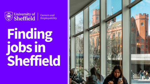 Thumbnail for Finding jobs in Sheffield