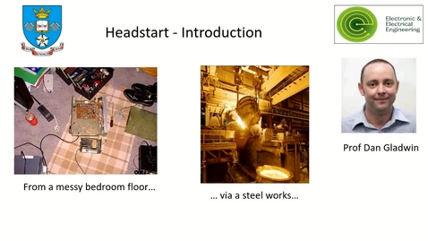 Thumbnail for entry Introduction to Electronic &amp; Electrical Engineering - Dr Dan Gladwin's journey