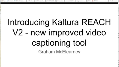 Thumbnail for entry Kaltura Reach V 2 May 2020