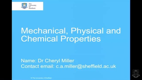 Thumbnail for Properties of Materials - Quiz