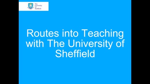 Thumbnail for entry Routes into Teaching Presentation (PGT Open Day)