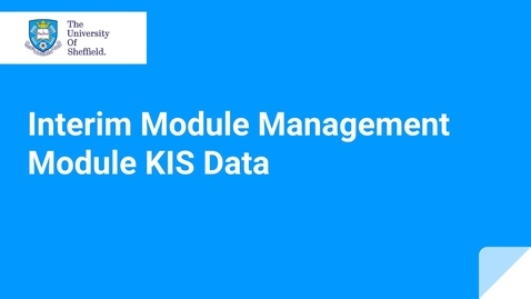 Thumbnail for IMM KIS Data