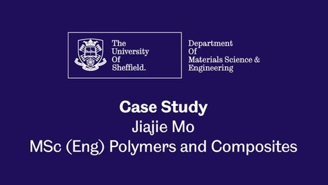 Thumbnail for Materials MSc Case Study - Jiajie Mo