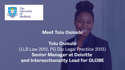 Thumbnail for Sheffield Insights - Tolu Osinubi