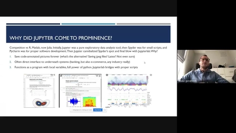 Thumbnail for entry lunchBytes #2 - Jupyter Notebooks - pros and cons