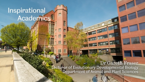 Thumbnail for Inspirational Academics - Dr Gareth Fraser