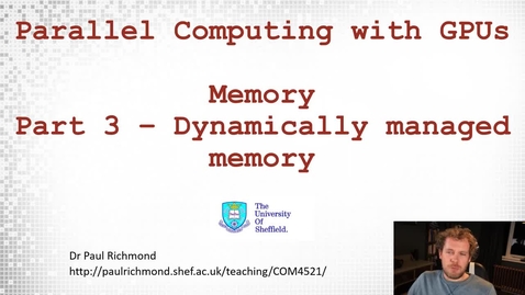 Thumbnail for Lecture 03 - Part 03 - Manual Memory Management