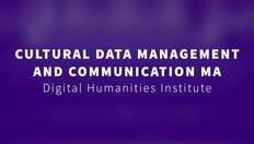 Go to Cultural Data Management and Communication - An Introduction - Digital Humanities Institute with duration: 2 minutes, 4 seconds