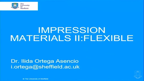 Thumbnail for Impression Materials 2 - Quiz