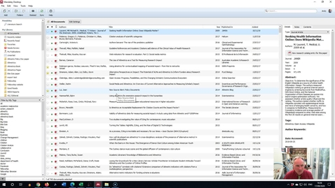 Thumbnail for Exporting Mendeley PDFs from one computer to import on another one