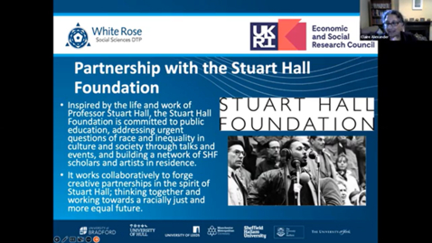 Thumbnail for entry Application Workshop for the WRDTP Stuart Hall Foundation Awards