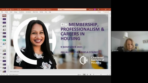 Thumbnail for entry Chartered Institute of Housing talk (November 2021)