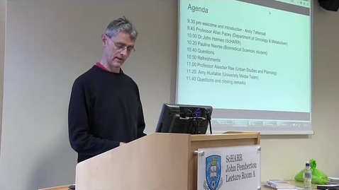 Thumbnail for Professor Steve Goodacre Introduction to A Bite Size Guide to Research in the 21st Century Part IV