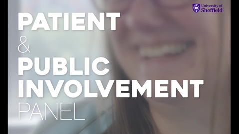 Thumbnail for Patient &amp; public involvement (PPI)  panel video