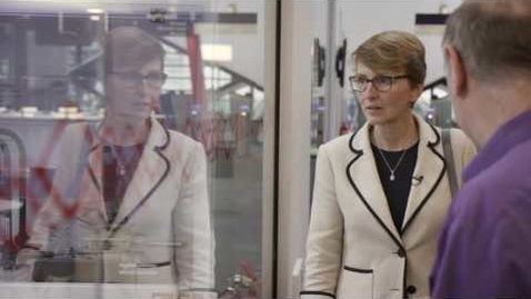 Thumbnail for Opening of the Diamond building by first Briton in space - Dr Helen Sharman OBE, alumna of the University of Sheffield