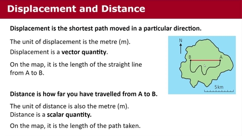 Thumbnail for 1.2.1 Displacement, Velocity &amp; Acceleration - Quiz