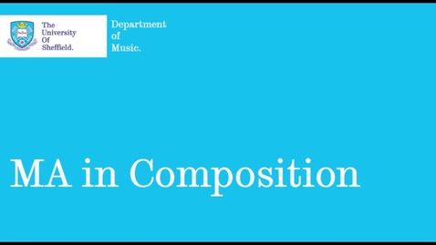 Thumbnail for MA in Composition