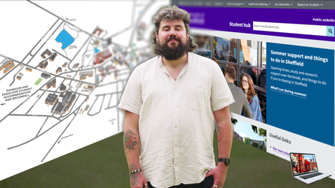 Thumbnail for My Digital Induction: Exploring the University campus and website