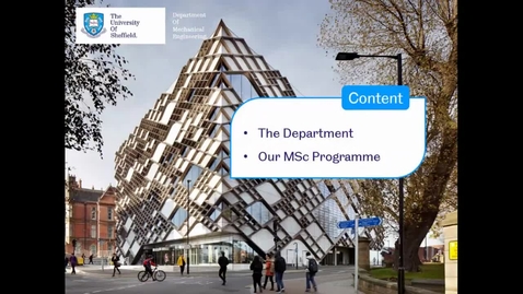Thumbnail for Postgraduate degrees in the Department of Mechanical Engineering