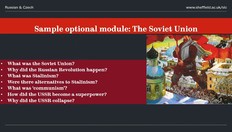Go to Russian and Slavonic Studies Open Day Presentation with duration: 33 minutes, 17 seconds